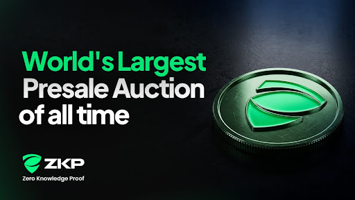 Token Drop to 190M Every Day: ZKP Crypto’s Presale Auction Takes Center Stage as Pepe and Solana Lose Direction