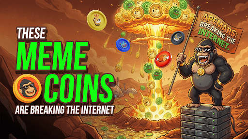 How to Trade Meme Coins for Maximum ROI? APEMARS Presale Leads 8 Top Coins - Catch the Next 1000x Meme Coin Now