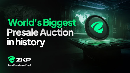 Zero Knowledge Proof Launches a $5M Incentive Program & Live Auction - Is This The Next Major Crypto Breakout?