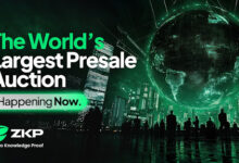 ZKP’s 450-Day Presale Auction Model Gains Momentum! Solana Price Drops & Stellar Faces Pressure