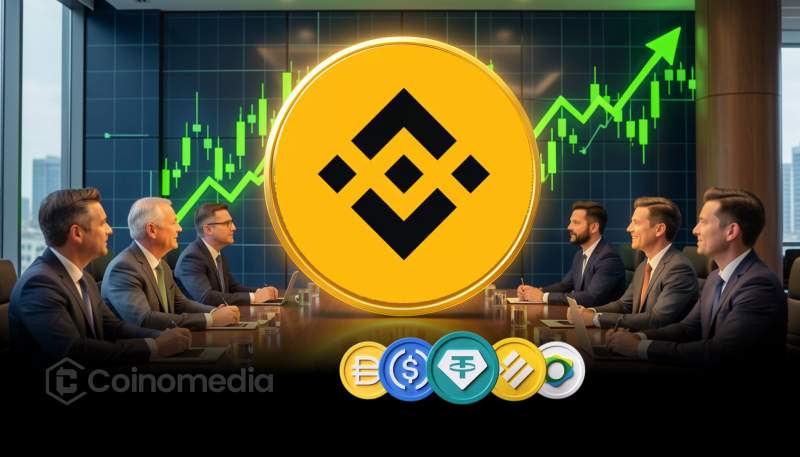 Binance Leads in Stablecoin Holdings Among Exchanges