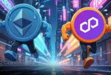 Polygon daily transaction fees surpass $300K compared to Ethereum fee chart