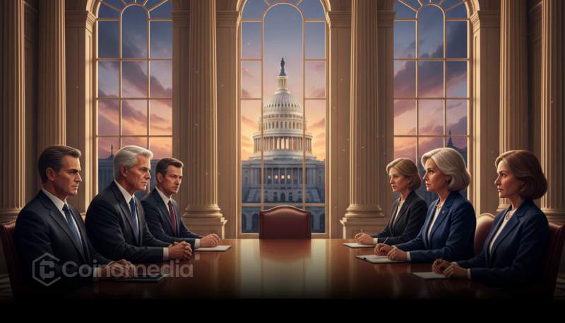 White House meeting discussing stablecoin yield regulation with banks and crypto leaders