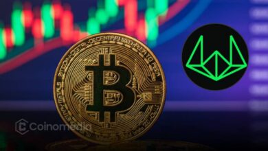 Bitcoin $64K–$67K Range chart highlighted by Wintermute analysis showing consolidation and weak institutional demand.