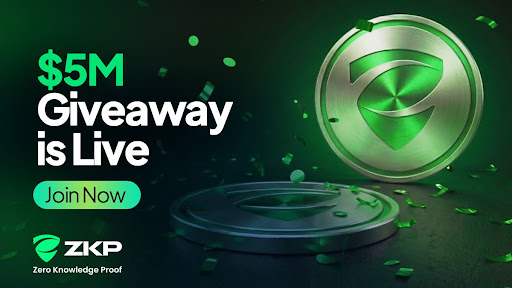 ZKP Crypto Steals Market Attention With $5M Giveaway as ETH and DOGE Flash Holding Patterns