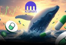 PUMP token transfer showing large crypto movement to Kraken exchange wallet