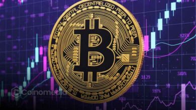 Chart showing Bitcoin short bias rising as traders increase bearish positions during geopolitical tensions.