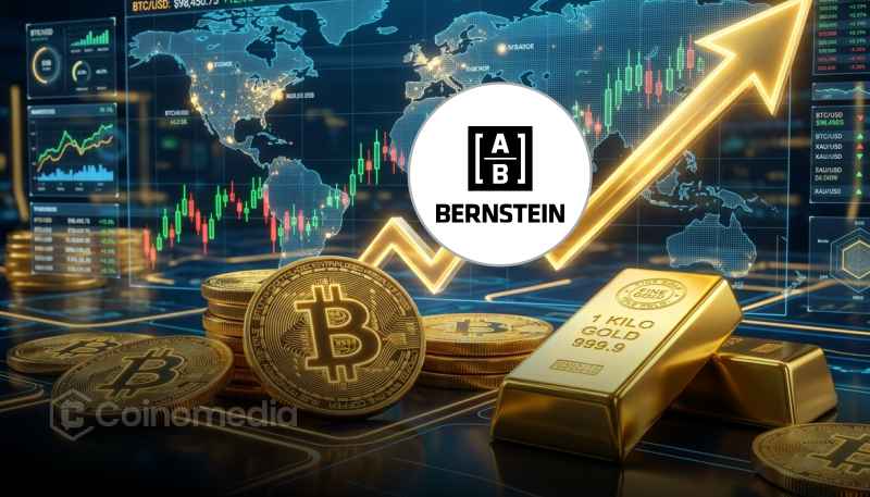 Bitcoin resilience outperforming gold and equities during geopolitical tensions according to AB Bernstein