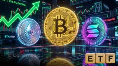 Crypto ETF Inflows Rise for BTC, ETH and SOL
