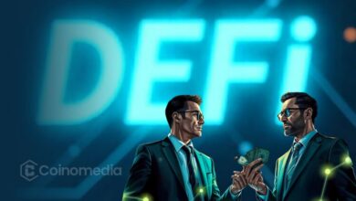 Dashboard showing DeFi TVL rising above $100 billion across major decentralized finance protocols