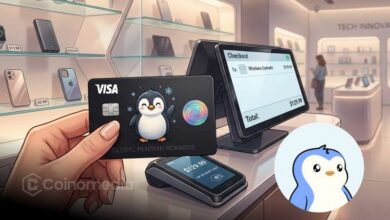 Pudgy Penguins Pengu Card by Visa and KAST for global crypto payments