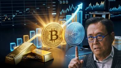 Safe investments 2026 concept showing gold, Bitcoin, and essential commodities as financial protection assets