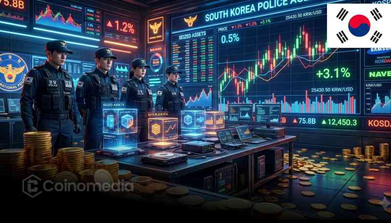 South Korea seized digital assets review after lost bitcoin and exchange error