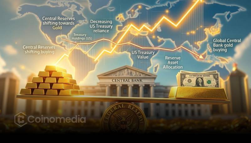 Central Banks Favor Gold Over US Treasuries