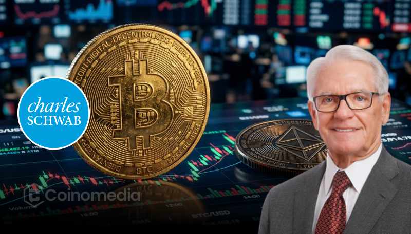 Charles Schwab Bitcoin Trading update showing Bitcoin and Ethereum access for retail investors
