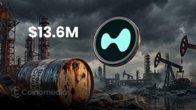 Hyperliquid Brent Oil trade showing large leveraged position with TWAP strategy execution