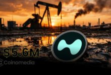 Hyperliquid oil short trade showing large USDC deposit and leveraged Brent oil position