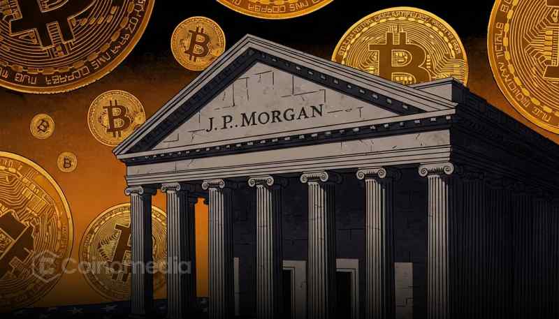 JPMorgan Bitcoin market structure legislation concept showing regulated cryptocurrency environment