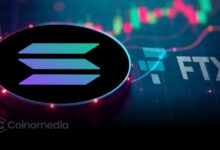 FTX SOL unstaking transfer to creditor distribution address shown on a blockchain tracking dashboard.