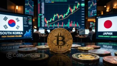 South Korea crypto volume comparison with Japan Bitcoin liquidity chart