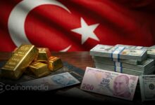 Turkey Gold Reserves Drop Amid Lira Defense Moves