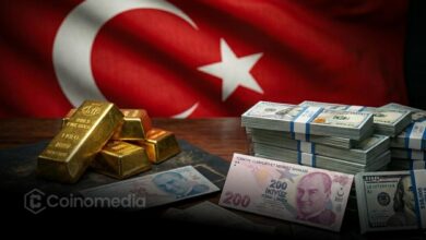 Turkey Gold Reserves Drop Amid Lira Defense Moves