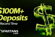 Spartans Casino Records $100M Deposit Surge, Moving Faster Than DraftKings & Shuffle