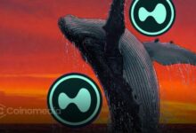 HYPE whale sell off showing large crypto holder taking profits and placing limit sell orders