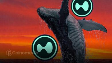 HYPE whale sell off showing large crypto holder taking profits and placing limit sell orders