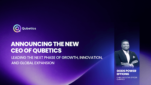 Godspower Effiong Steps Into CEO Role as Qubetics Prepares Next Blockchain Milestone
