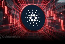 Cardano ADA crash chart showing 93 percent decline