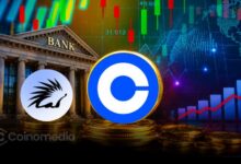 Graphic showing Coinbase and Spiko enabling USDC and EURC payments for European UCITS funds with instant stablecoin settlements.