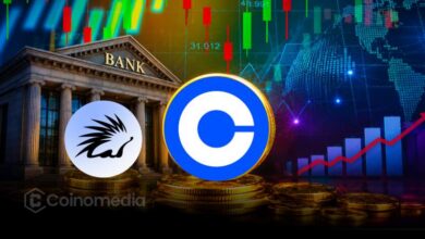 Graphic showing Coinbase and Spiko enabling USDC and EURC payments for European UCITS funds with instant stablecoin settlements.