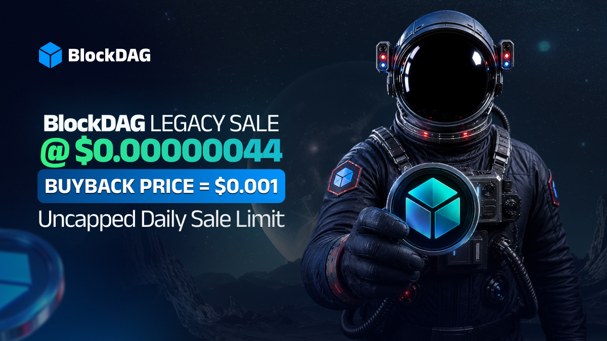 Millions Flock to BlockDAG’s $0.00000044 Legacy Sale While DOGE Tests $0.092 Support & Ethena Remains 94% Below Its ATH