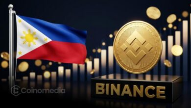Graphic illustrating Binance's official entry into the Philippine market through BlockShoals' regulatory sandbox approval.
