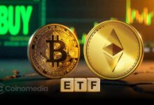 ETF Flows Show ETH Gains as BTC Sees Outflows