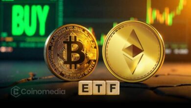 ETF Flows Show ETH Gains as BTC Sees Outflows