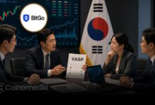 Illustration of BitGo Korea receiving VASP registration from South Korea's Financial Intelligence Unit, highlighting its status as the first foreign majority-owned company to secure the approval.