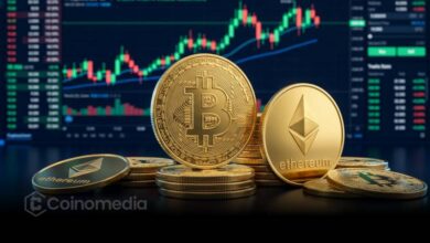Infographic showing crypto projects spending a record $640 million on token buybacks this year, with Hyperliquid and pump.fun contributing nearly 90% of the total to support token prices.