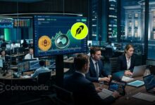 Infographic showing Robinhood Chain generating $2.66 million in 24-hour app revenue, outperforming Ethereum, Hyperliquid L1, and Base, with GMGN, Pons, and Uniswap contributing the majority of revenue.