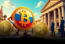 Infographic highlighting survey results showing that 69% of Russians see no practical use for cryptocurrencies despite ongoing legalization discussions.
