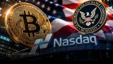 SEC Bitcoin options review showing CME challenging Nasdaq’s approval as the proposed Bitcoin index options remain stayed.