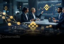 Illustration showing Sign and BNB Chain introducing the Sovereign Stablecoin Framework, highlighting a blueprint for governments to develop regulated digital currency and stablecoin programs.