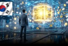Illustration of South Korea introducing stricter crypto transfer rules, highlighting enhanced verification and monitoring for transfers to offshore exchanges and self-hosted wallets.