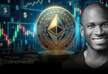 Illustration highlighting Arthur Hayes' market forecasts, including a $10,000 Ether price target for the end of 2026, ENA at $0.50, ETHFI at $2, and a EUR/JPY target of 140 or below by mid-2027.