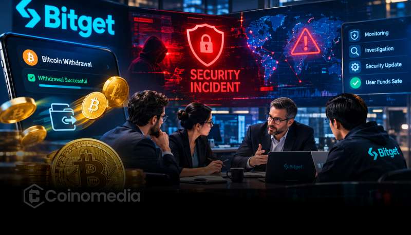Bitget Bitcoin withdrawals resume through the Bitcoin network following the exchange's September 24 security incident.