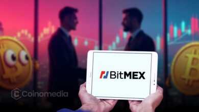 BitMEX exchange shutdown notice showing that users can still access accounts and withdraw funds while new deposits are no longer credited.