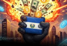 Illustration showing El Salvador's Bitcoin treasury reaching 7,762 BTC while continuing its daily Bitcoin purchases following an agreement with the International Monetary Fund.