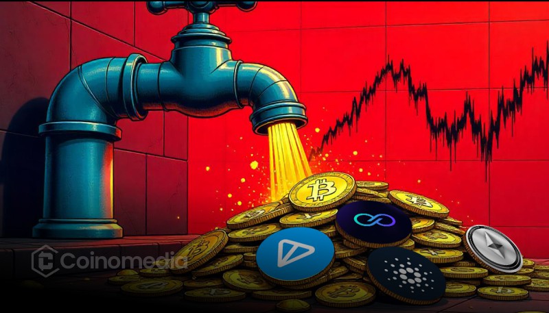 Illustration showing Bitcoin falling below $77,000, triggering over $95.34 million in crypto long liquidations as leveraged traders faced a sharp market downturn.