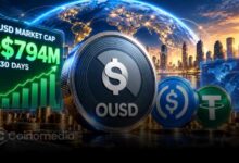 OUSD stablecoin market cap increases by $794 million over 30 days as Open Standard leads stablecoin issuer growth rankings, according to Token Terminal.